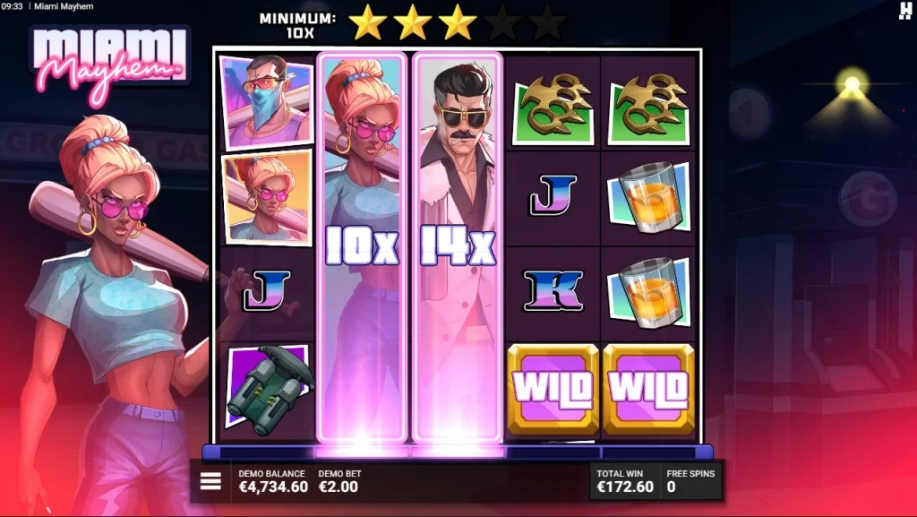 Miami Mayhem casino game