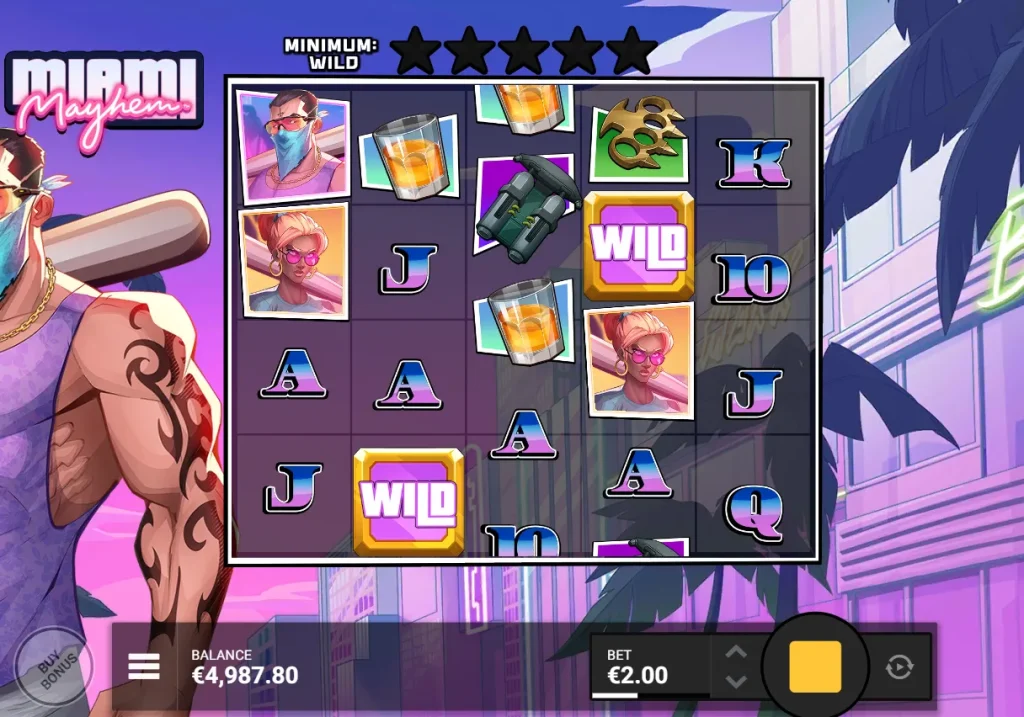 Miami Mayhem casino game